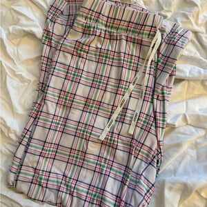 Jockey Multicolor Plaid Lounge Pants